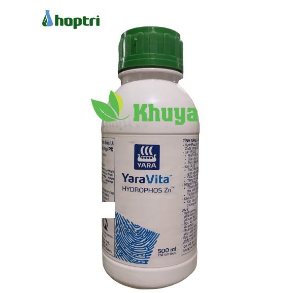 Phân bón lá hỗn hợp PK Hydrophos Zn 500ml Tăng phân hóa mầm hoa và Kháng phèn mặn