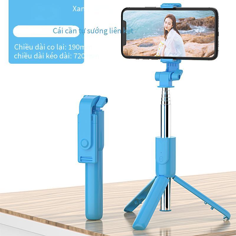 Giá thấp nhất Gậy chụp ảnh tự sướng Bluetooth giá ba chân di động đa năng giá đỡ phát sóng trực tiếp hẹn giờ du lịch tất cả trong một Gậy chụp ảnh tự sướng vô hình