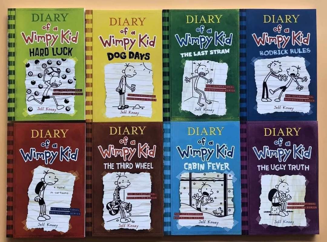 Diary of a wimpy kid bộ nhập 20q boxset