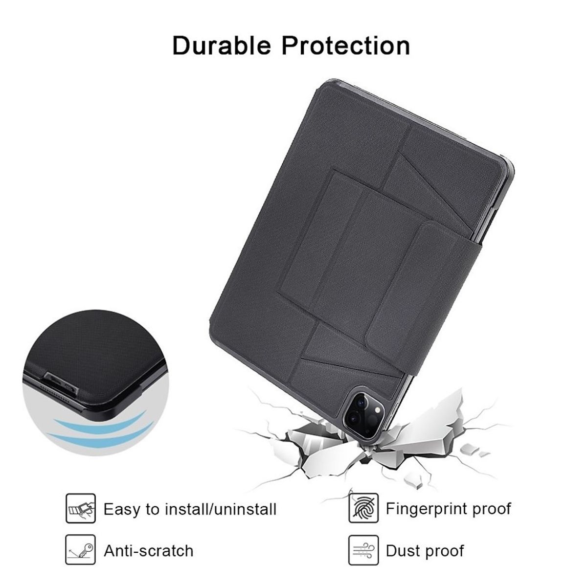 Bao da bàn phím có Touchpad Choetech BH-012 dành cho Ipad Pro 11inch
