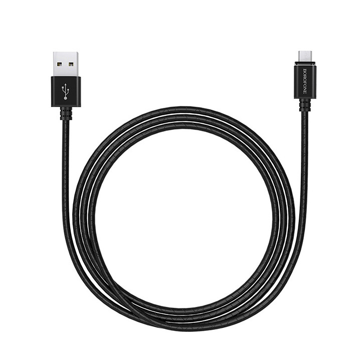 Dây Cáp Sạc Từ Hít Nam Châm BU1 - Cổng Micro 1,2m - Hàng Nhập Khẩu