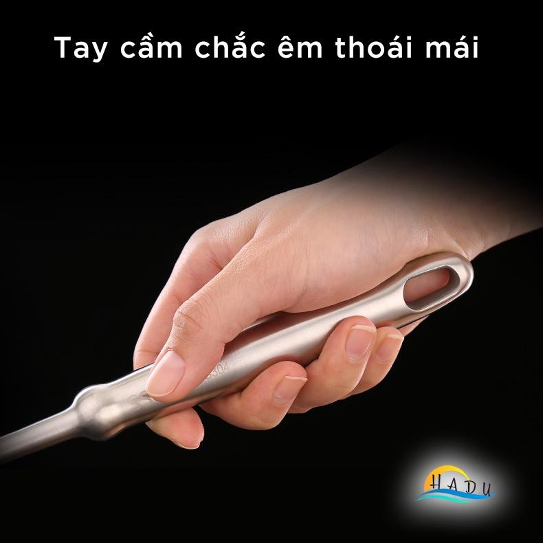 Muôi Thủng Inox 304 To Ăn Lẩu Cao Cấp Đạt Chất Lượng Đức SSGP