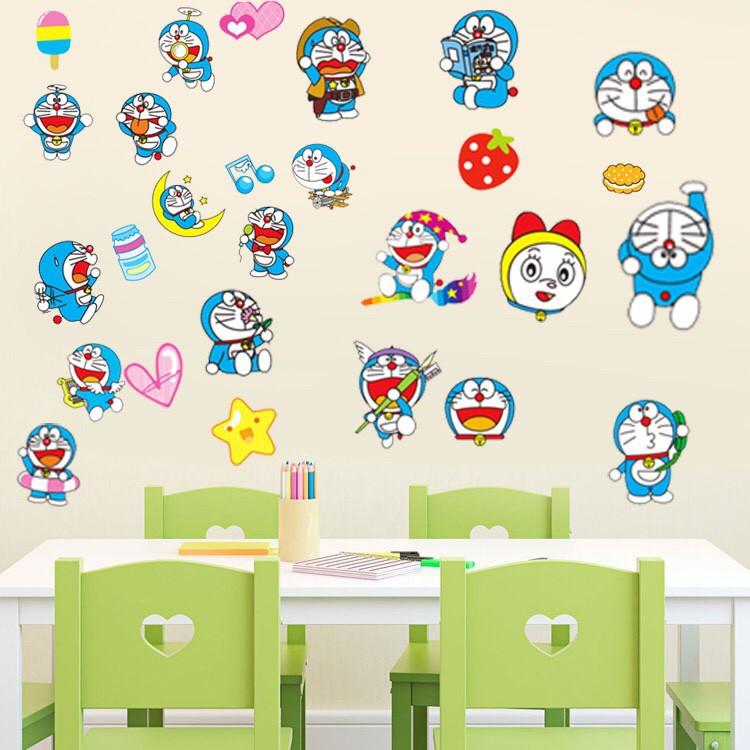 Decal trang trí Doremon nhí nhảnh