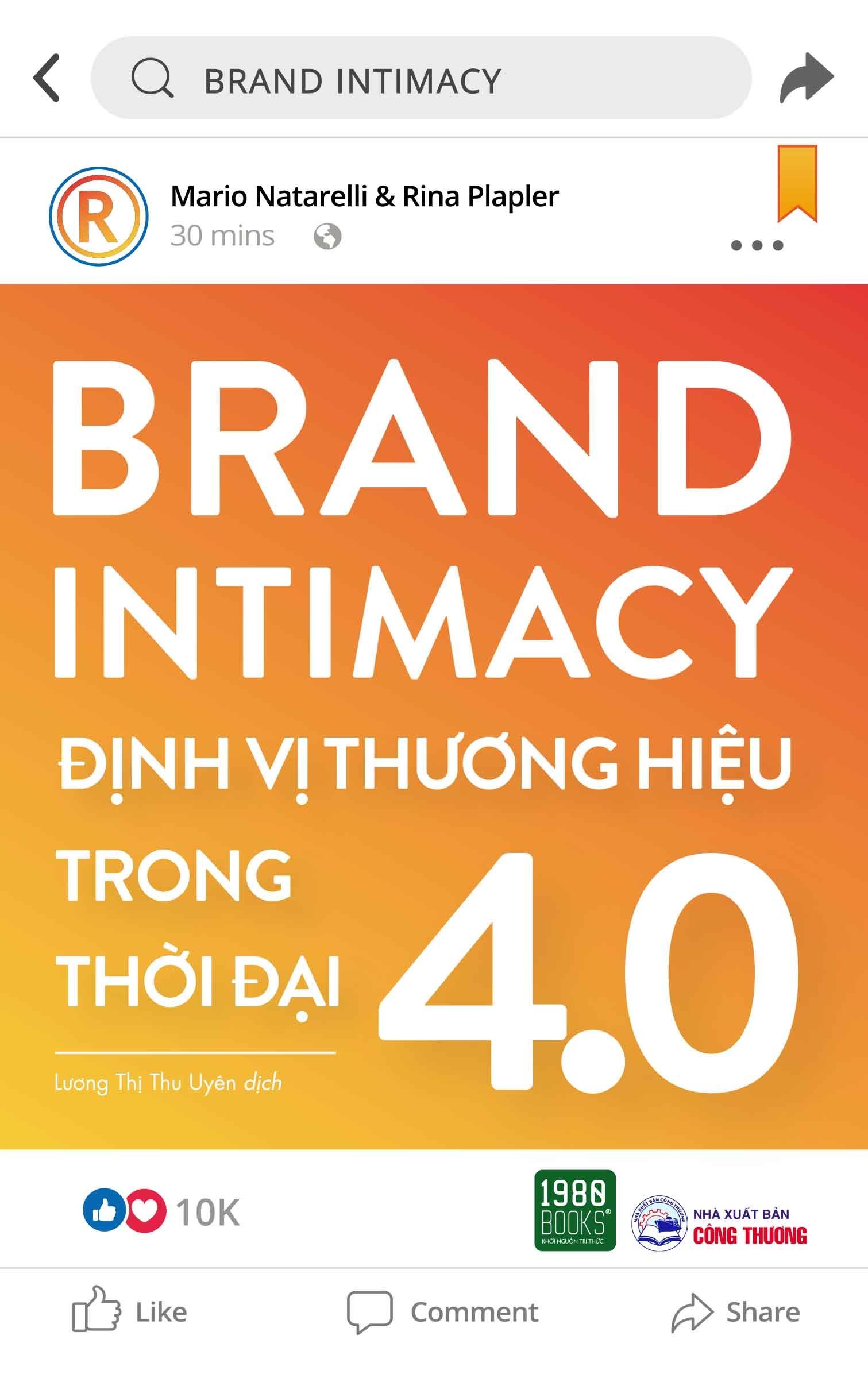 Sách Đinh Vị Thương Hiệu Trong Thời Đại 4.0