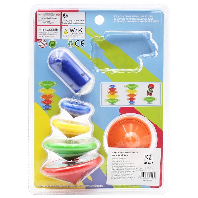 Đồ Chơi Con Quay - KASTER TOYS 899-4A (Mẫu Màu Giao Ngẫu Nhiên)