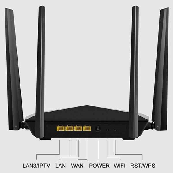 Bộ phát wifi băng tần kép 1200Mbps AC6 Tenda - Hàng Chính Hãng