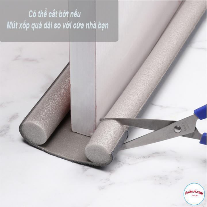 Thanh Nẹp Xốp Chặn Khe Cửa LOẠI 1 DÀI 93CM Chống thoát khí điều hòa, chắn bụi bẩn, ngăn côn trùng,... - 00813