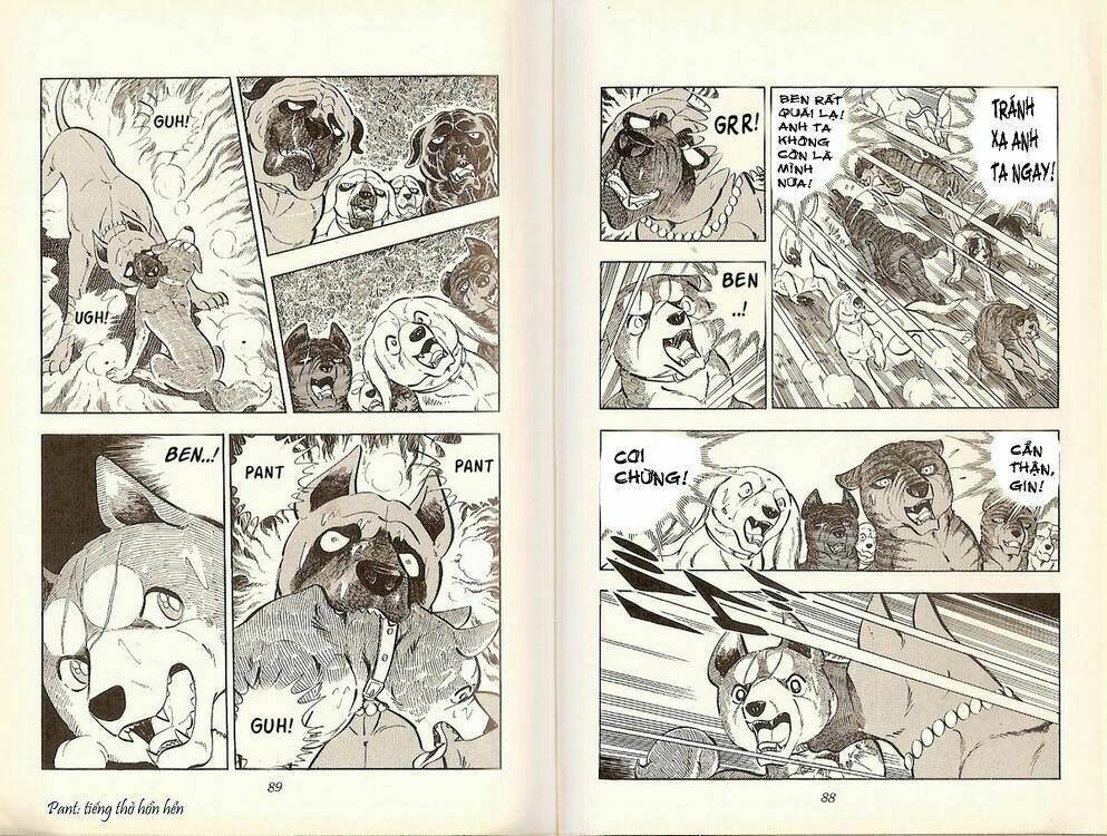 chú chó có nghĩa - ginga nagareboshi gin chapter 19 43