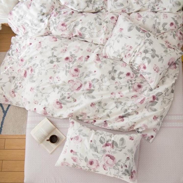 Bộ chăn ga gối Cotton Living 100% Chăn ga gối đủ size giường nệm