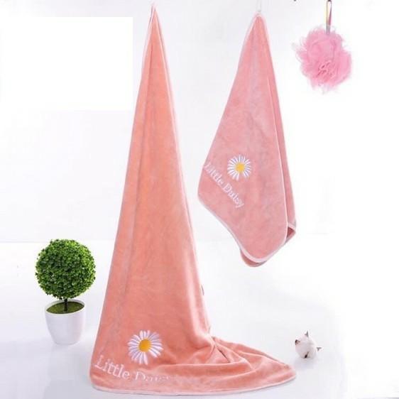 PVN17833 Set 2 khăn tắm hoa cúc T2