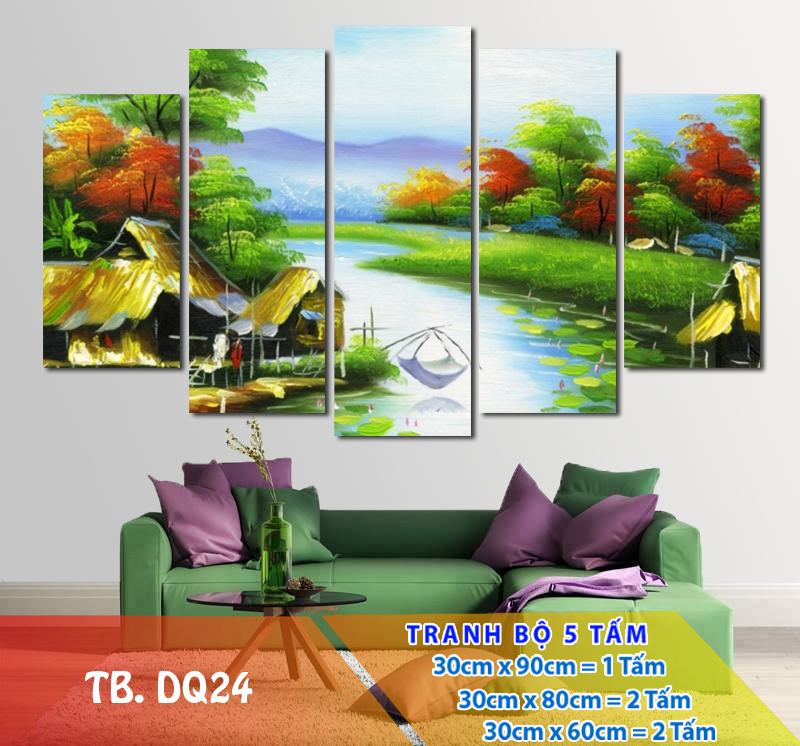 Tranh treo tường - Đồng quê 5