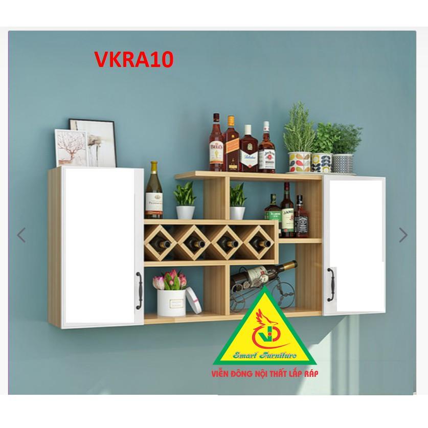 Tủ kệ  trang trí treo tường VKRA10 - Nội thất lắp ráp