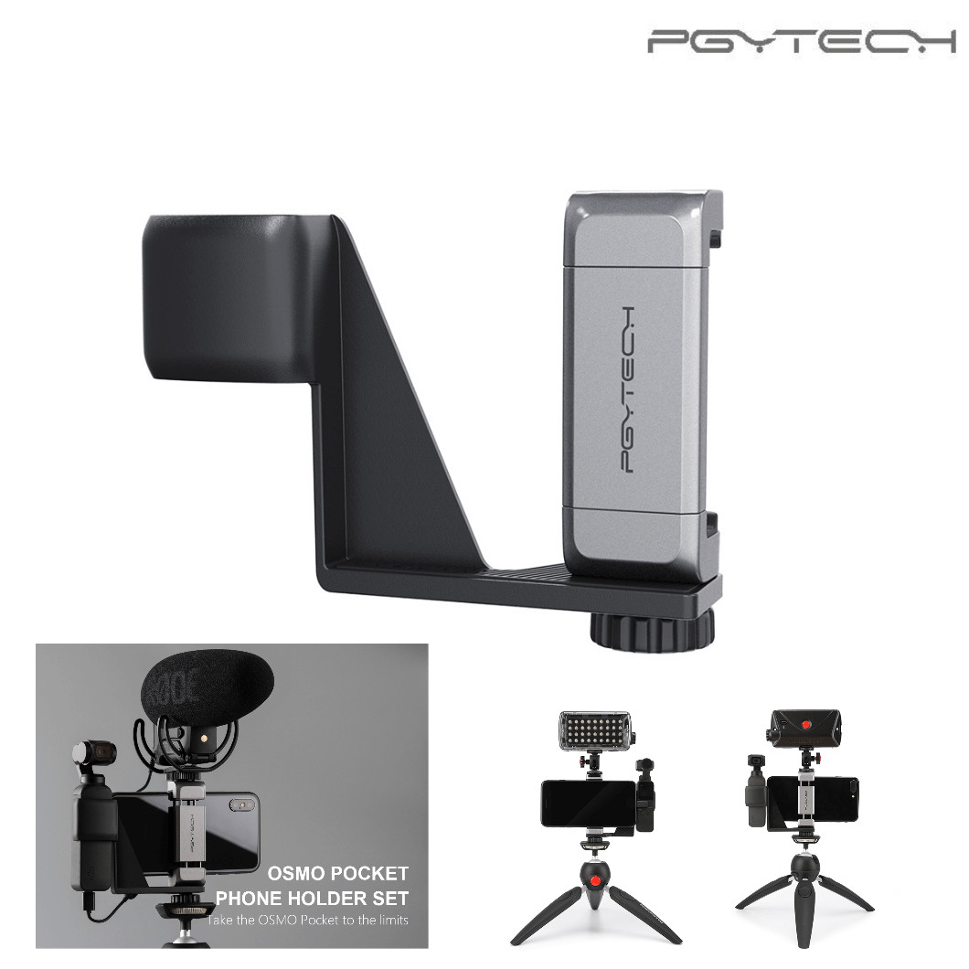 PGYtech Osmo Pocket Phone Hodler set – Bộ gắn điện thoại với Osmo Pocket - Hàng chính hãng PGYtech