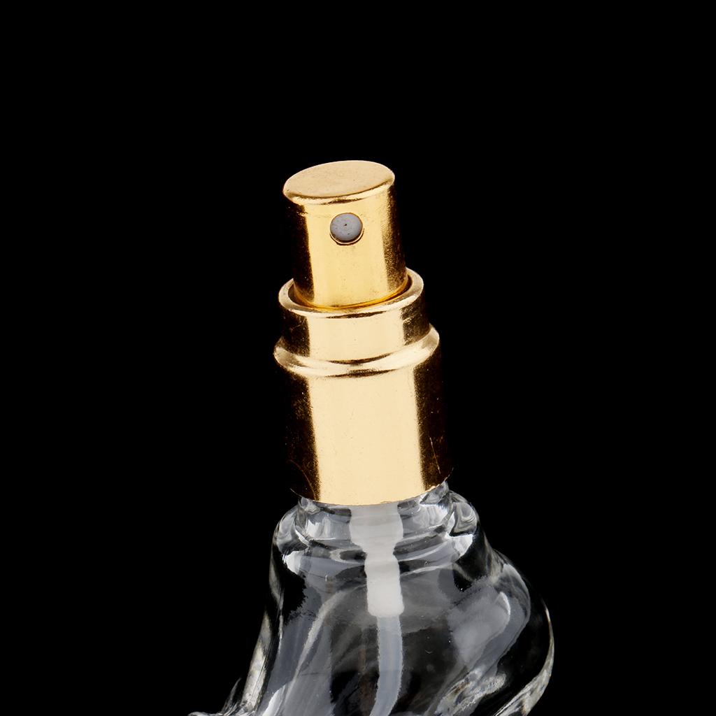 Travel Empty Glass Essential Oil Perfume  Spray Bottles 10ml 6ml