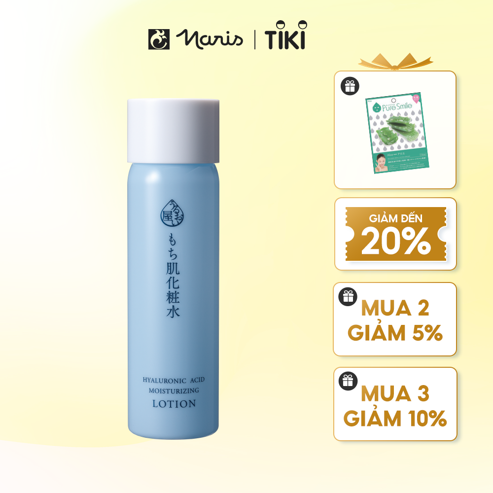 Nước Dưỡng Da Hyaluronic Acid Naris 180ml