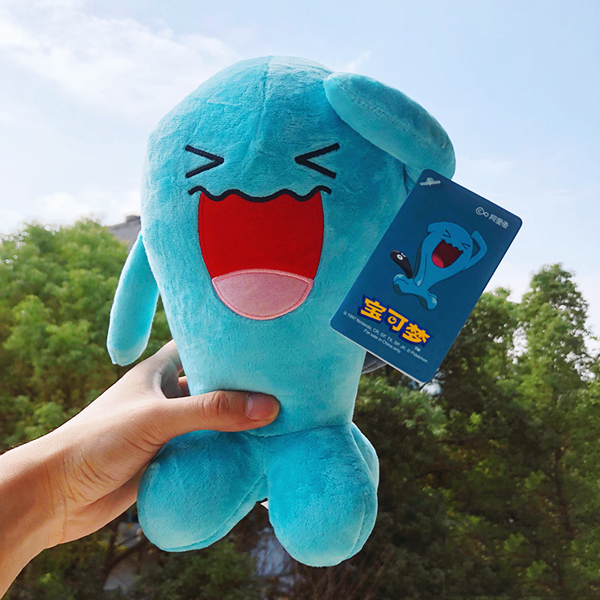 Gấu Bông Pokemon Wobbuffet Xanh Vui Nhộn Gb128