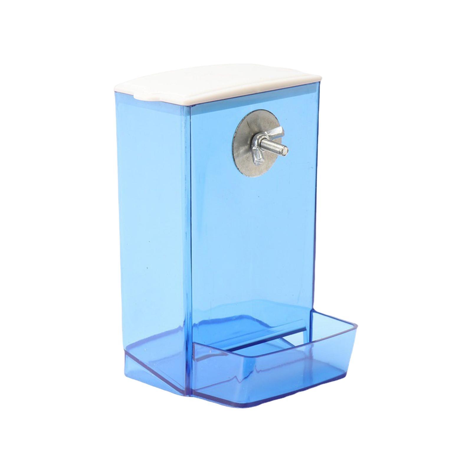 Bird Feeder - Parrot Food Container Automatic Feeder for Small to Medium Birds