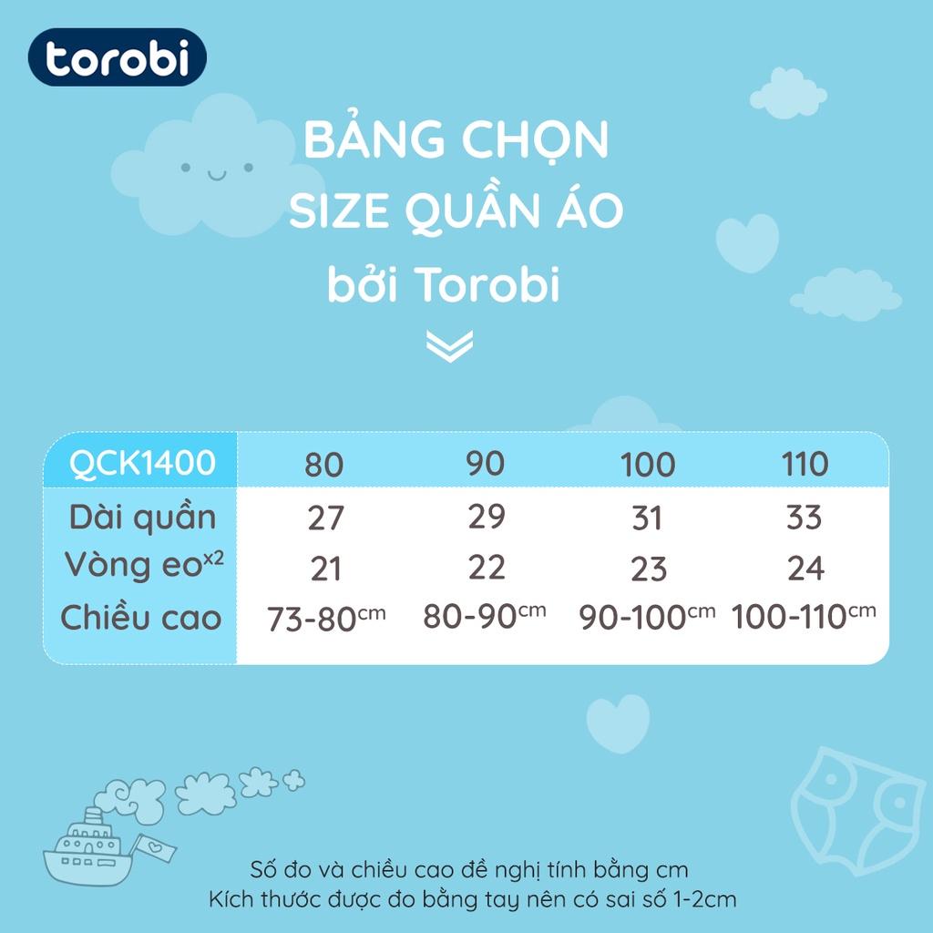 Quần Đùi Mông Thú Thoáng Mát, Co Giãn, An Toàn Với Da Bé | 1-4 Tuổi | Torobi