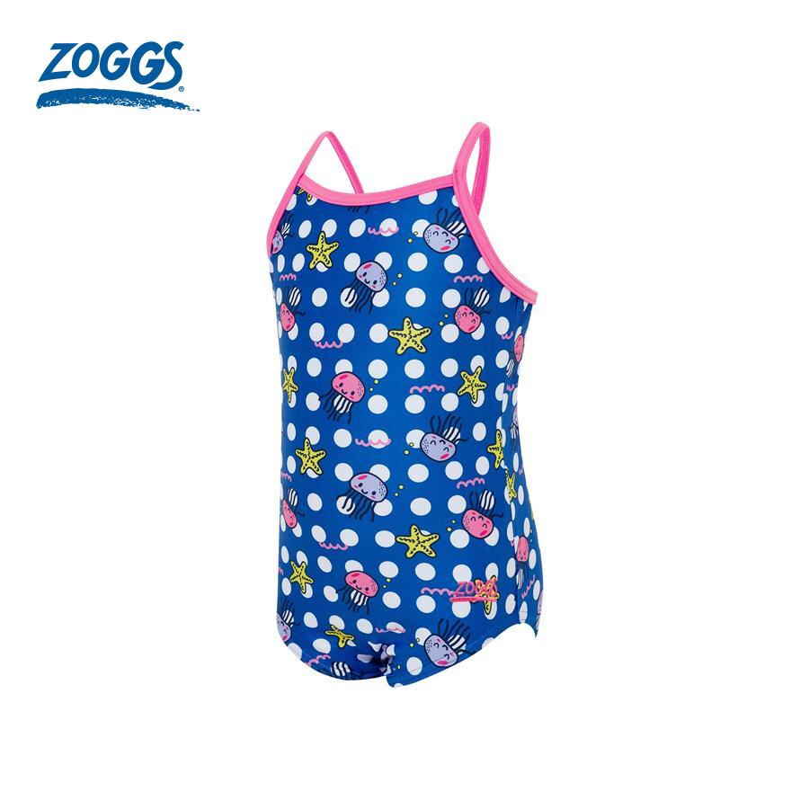 Đồ bơi một mảnh bé gái Zoggs Yaroomba Floral Tots Girls - 463618-JLLF