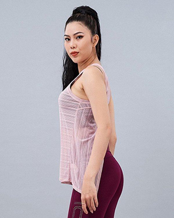 Áo Tank Top Nữ  Siêu Mát Vạt Xéo Co Giãn Tốt ( Có thể mặc 2 kiểu )
