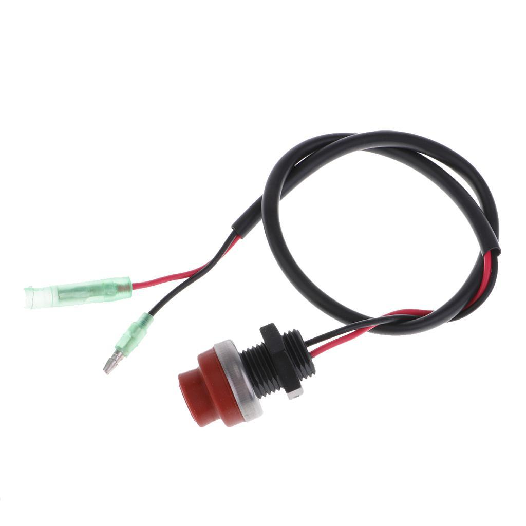 2-piece Universal Push Button Start Switch for The on-off Assembly of The Outboard Motors