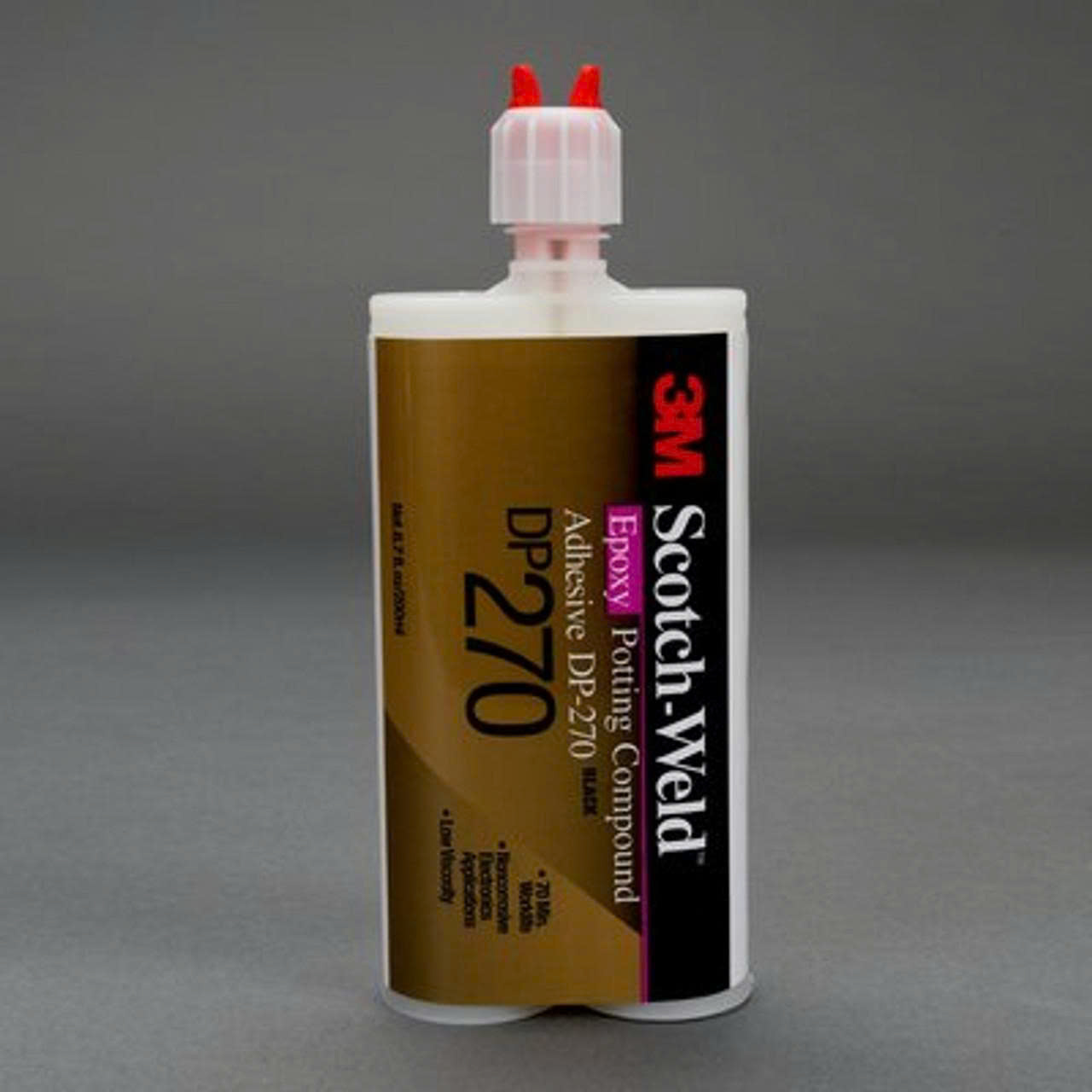 Keo Cường Lực Cao 3M Scotch-Weld DP270, Màu Đen, 48.5 mL, 12 Chai/Thùng