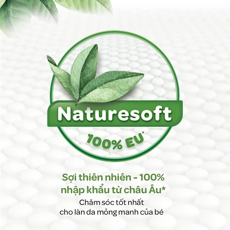 Tã/Bỉm dán siêu cao cấp Huggies Platinum Nature Made size S82