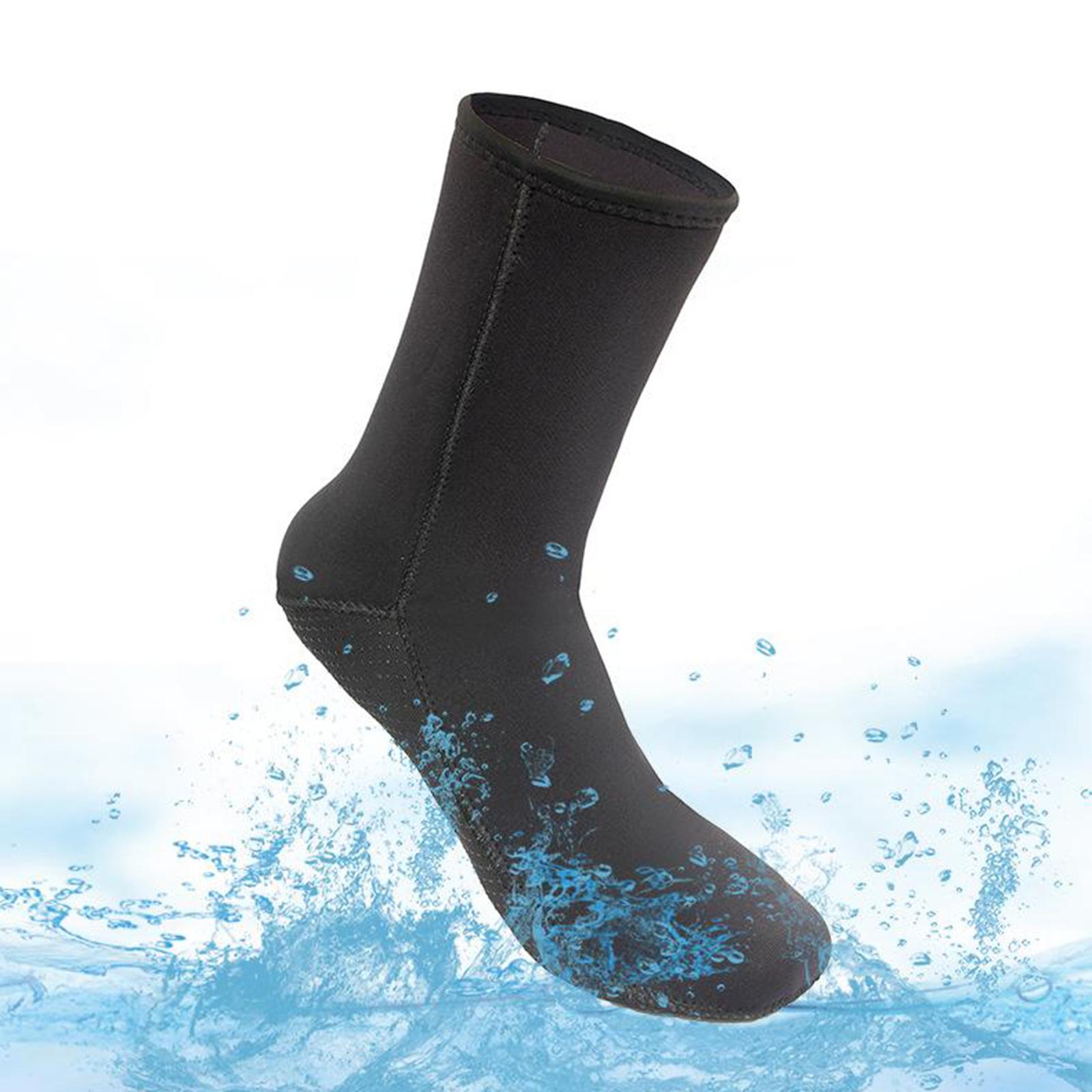 Neoprene Diving Socks, 3mm Socks, Snorkeling Socks for Beach Swimming Boarding Sports for Men Women