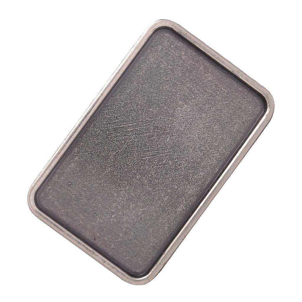 Western Vintage Rectangle Zinc Alloy Rodeo Belt Buckle Novelty Antique Charm