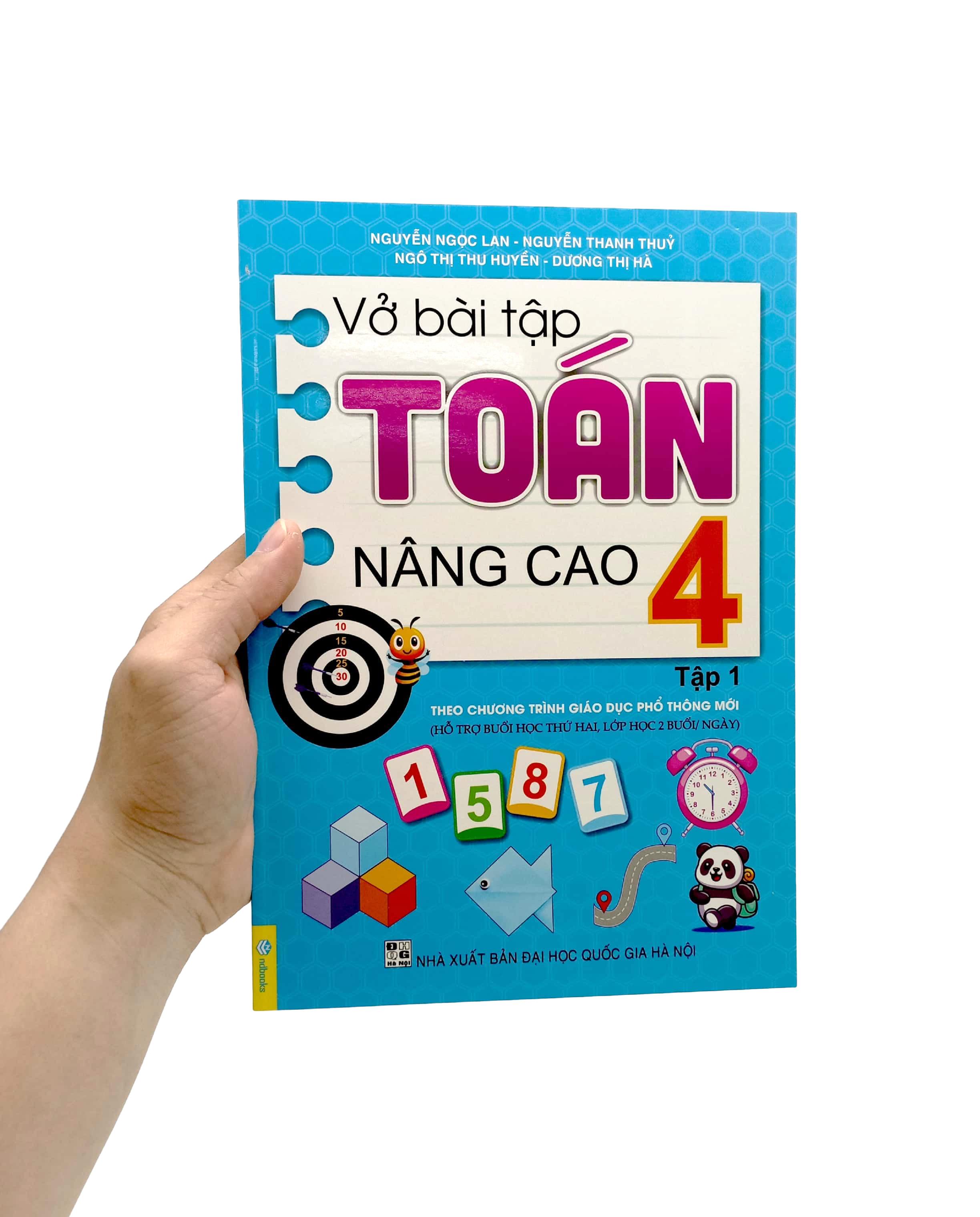 Vở Bài Tập Toán Nâng Cao 4 - Tập 1