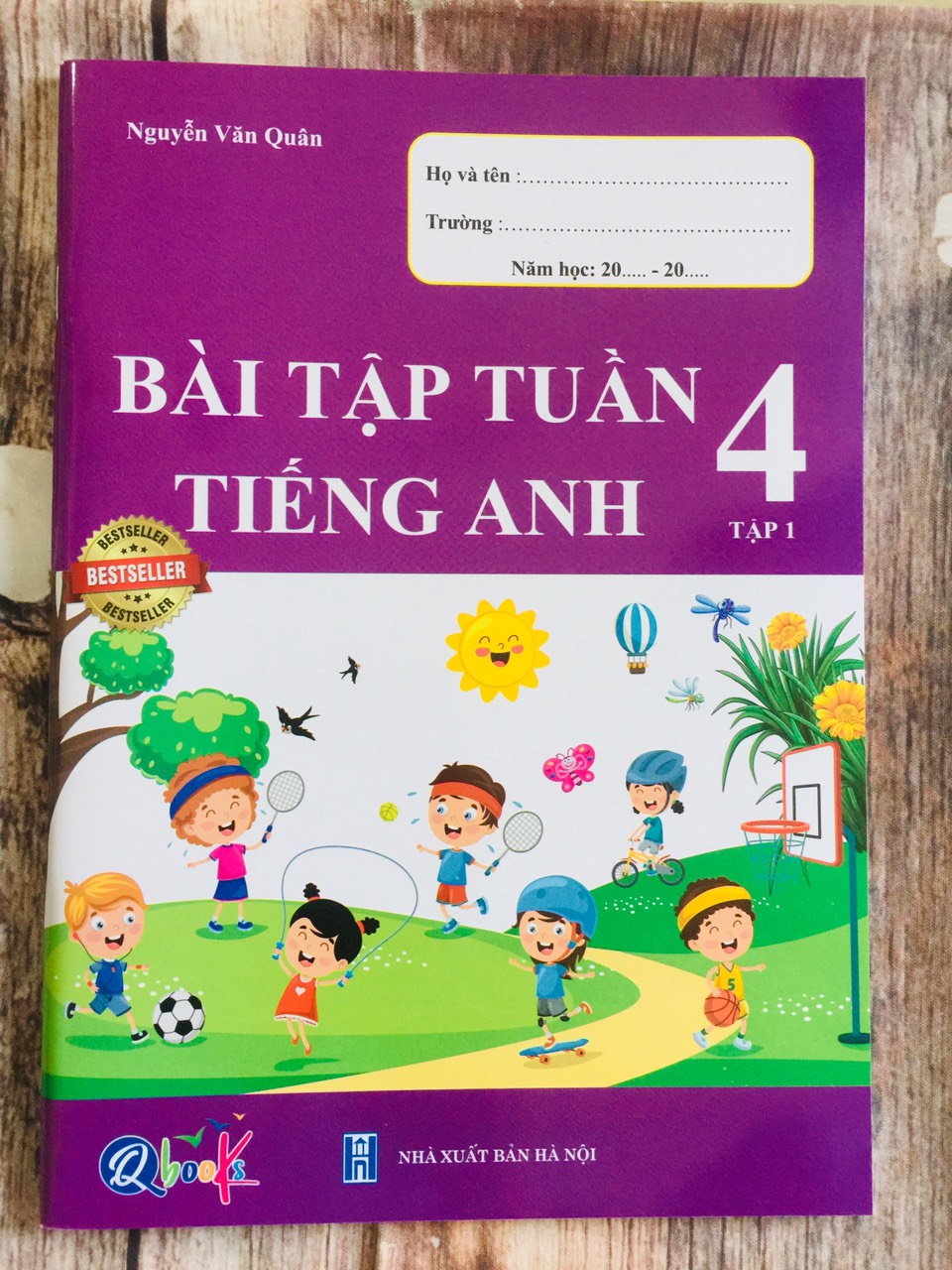 Sách - Bài tập tuần Tiếng Anh 4