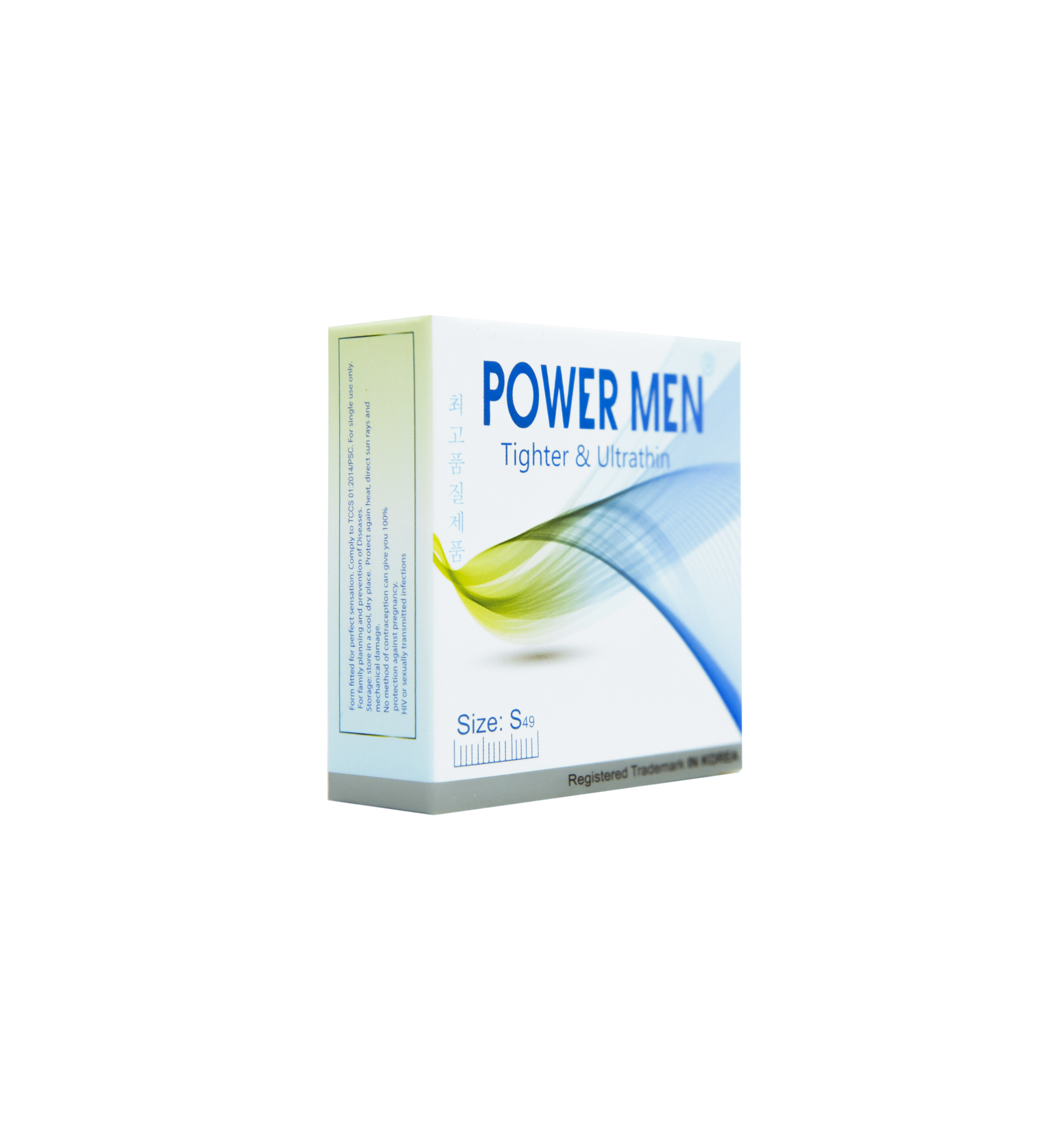 Bao cao su Power Men size nhỏ 49mm - Combo 48 hộp 3 chiếc bcs Powermen siêu mỏng ôm sát cho gia đình Chính hãng 100% - che tên khi giao hàng