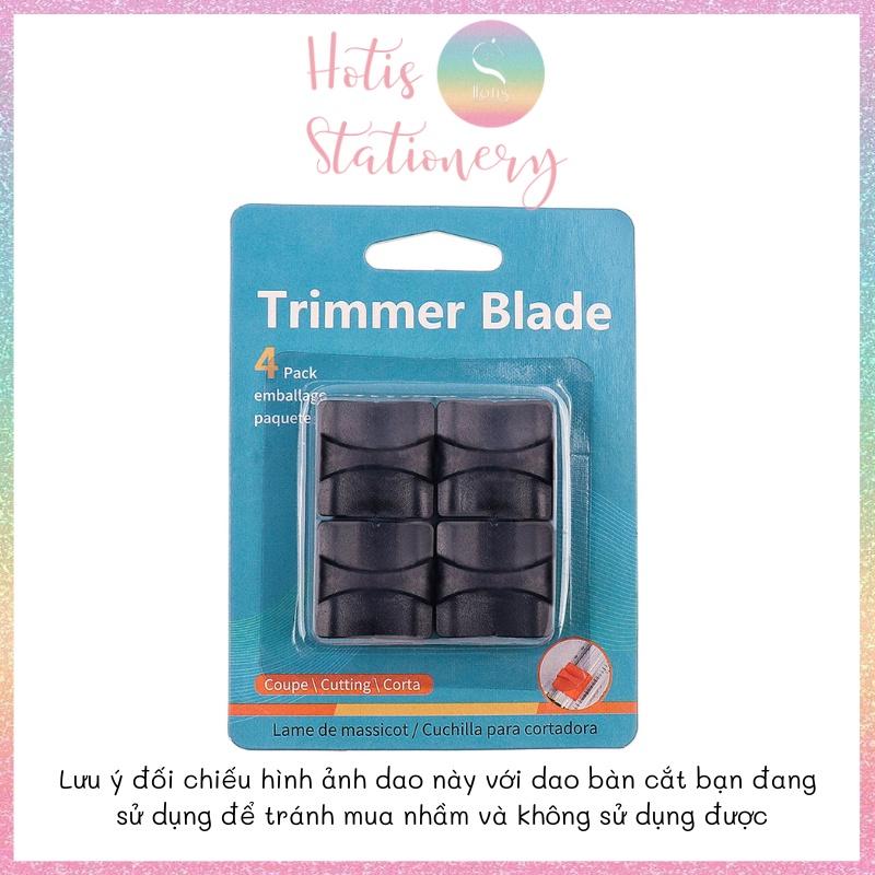 Set 4 dao thay thế bàn cắt giấy A4/ A3 DIY