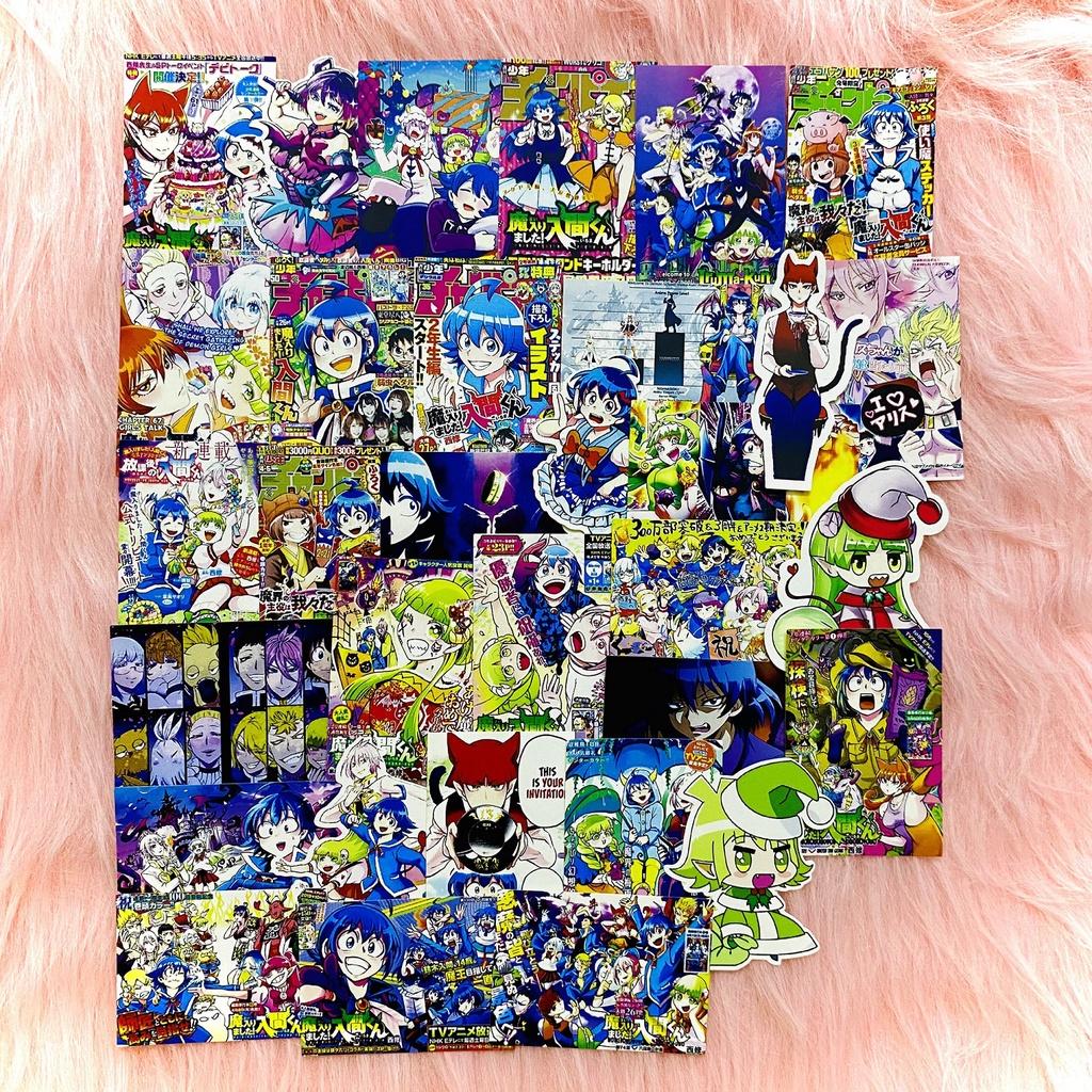 Bộ hình dán - sticker anime Welcome to demon school Iruma-kun - Iruma giá đáo! dán trang trí laptop, máy tính