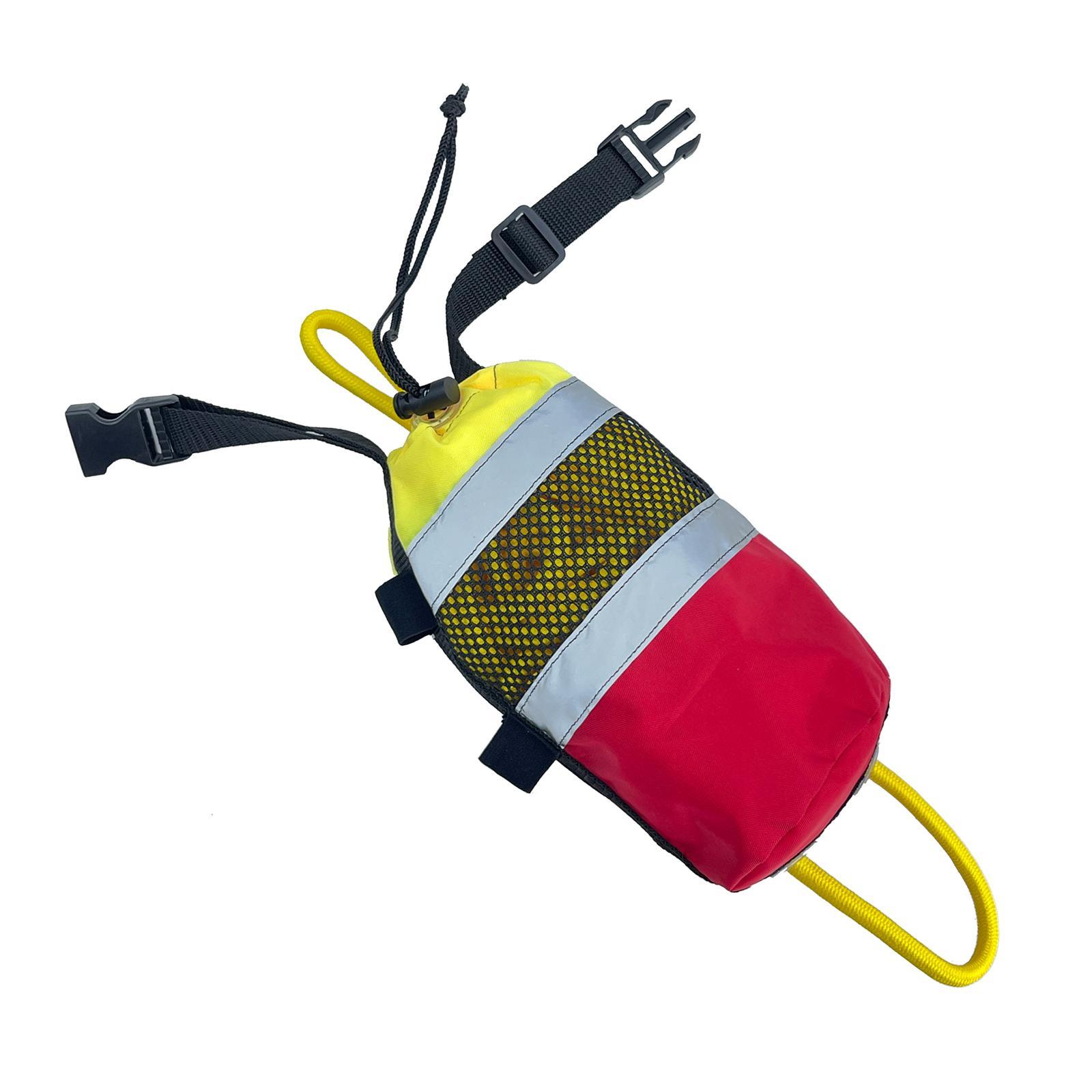 Throw Bag Rafting Floating Rope Swimming Reflective Throw Rope Kayak