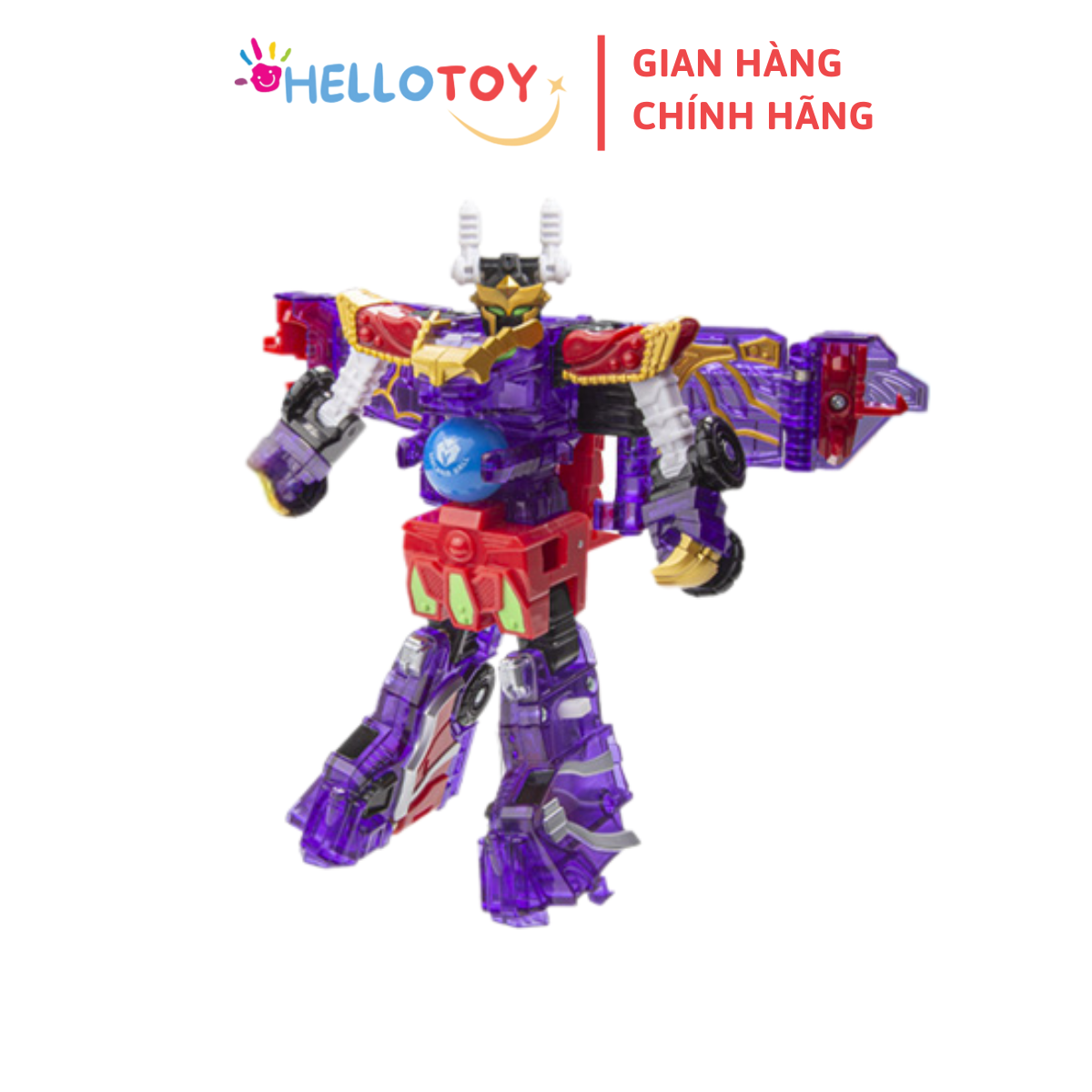 Đồ Chơi Xe Hơi Biến Hình MECARD BALL Twin Cannon Dracos - Hellotoy
