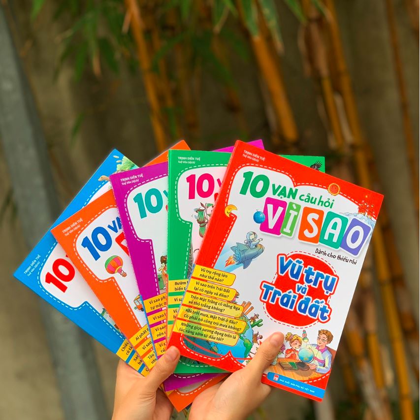 Sách - 10 vạn câu hỏi vì sao dành cho thiếu nhi - Trọn bộ 5 cuốn - MLB60