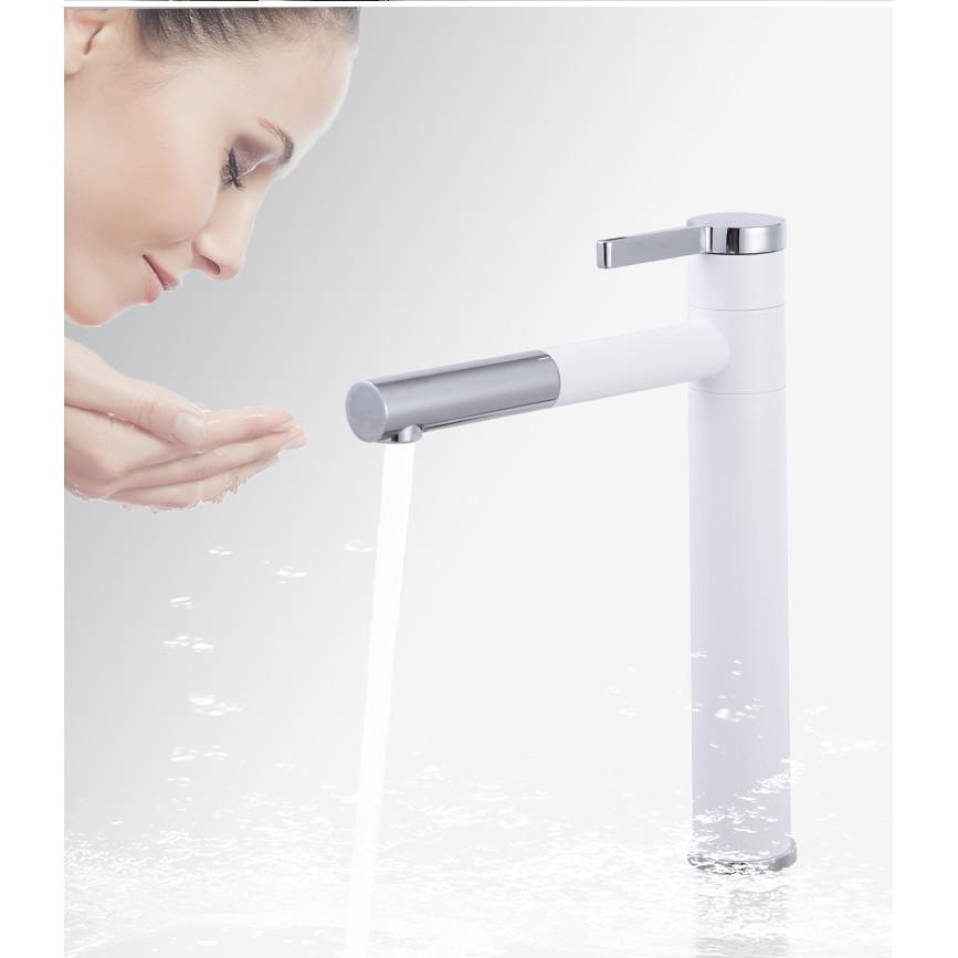 VÒI LAVABO THÂN CAO