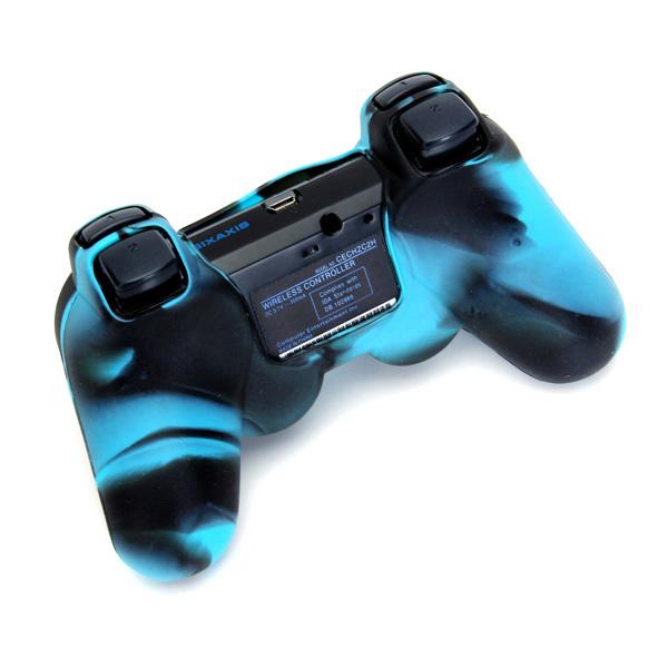 2 X Silicone Protective Skin Case Cover For Sony PS2 PS3 Wireless Controller