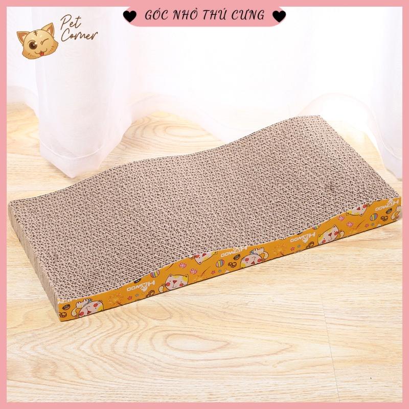 Bàn cào móng cho mèo tặng kèm cỏ bạc hà Catnip