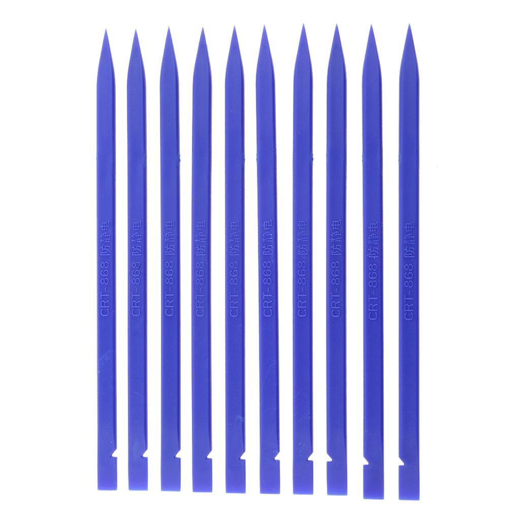 40X Nylon Spudger Phone & Small Electronics Pry Repair Tool Stick Blue+Black