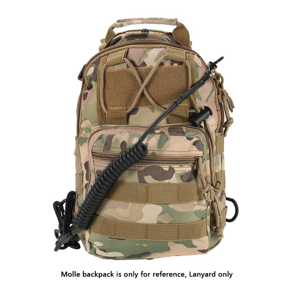 Dây đeo chiến đấu ngoài trời Pistol Lanyard có thể điều chỉnh