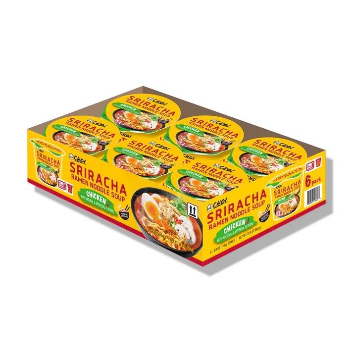 Mì Choi Sriracha tô 110g (Vị gà)