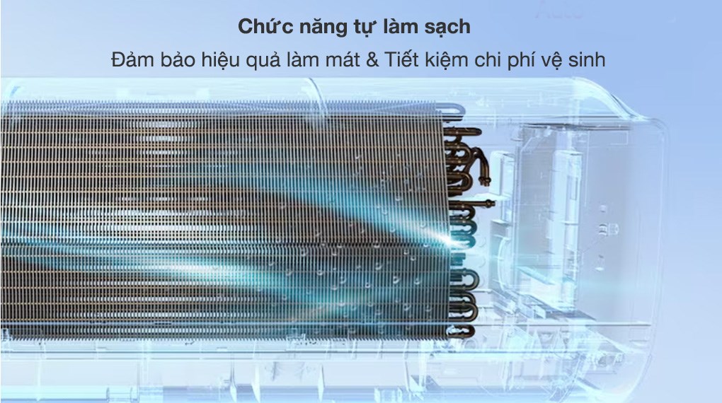 Điều hòa LG V13WIN1 1.5HP (phòng 20m²) | Điều hòa 1 chiều 12000BTU lọc bụi mịn PM2.5 | Công nghệ inverter tiết kiệm điện | Hàng chính hãng