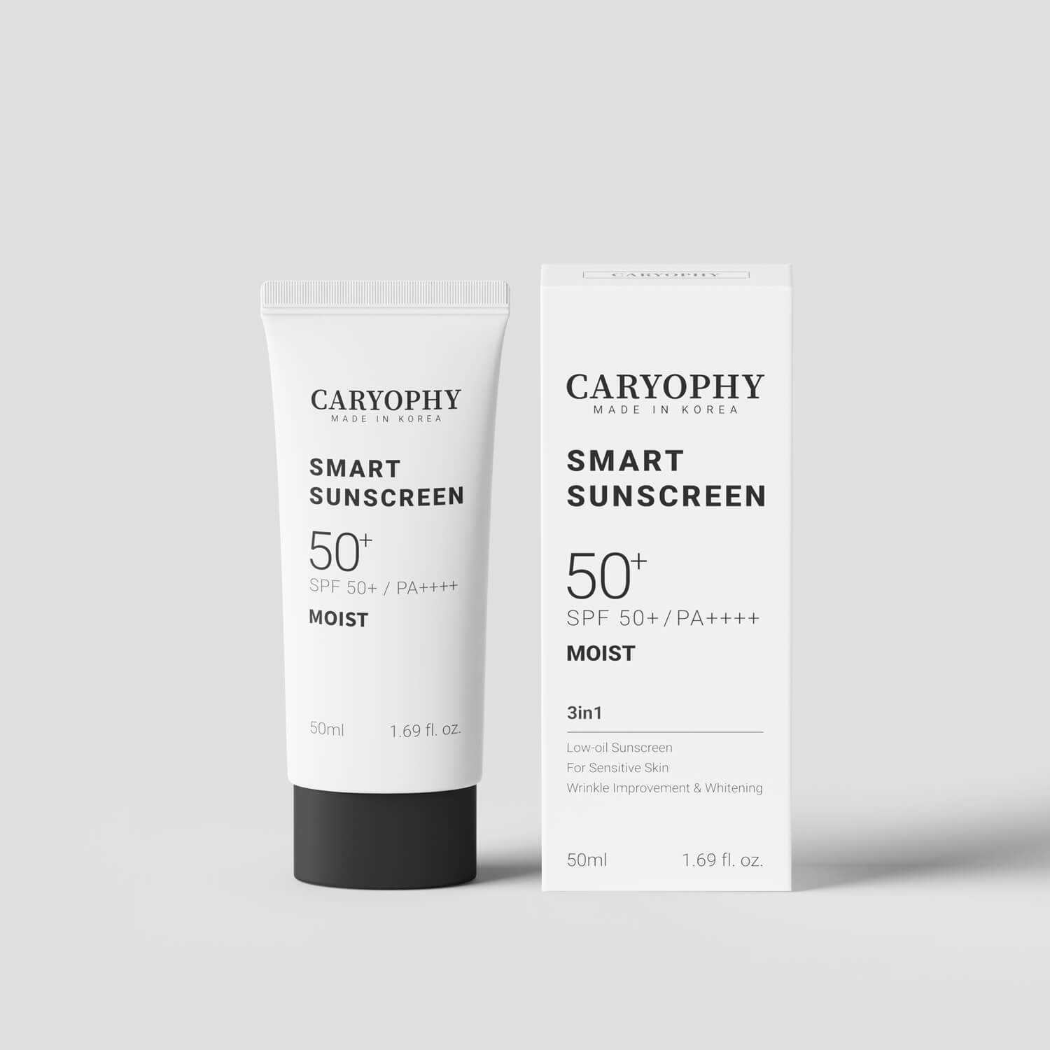 Kem chống nắng Caryophy Smart Moist Sunscreen SPF50+ PA+++ 50ml