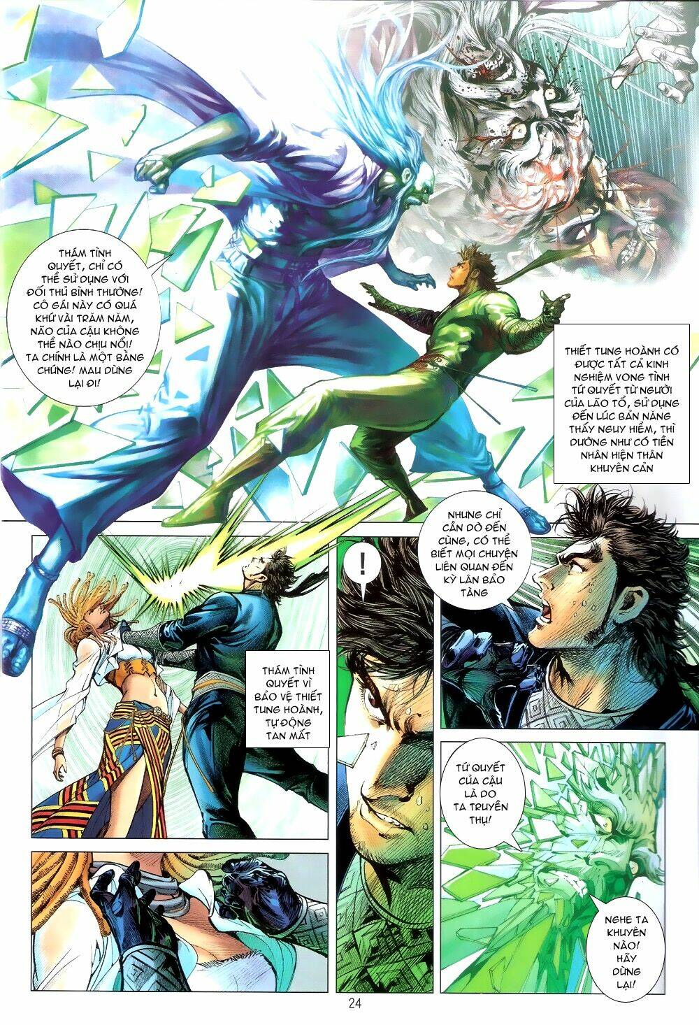 thiết tướng tung hoành (cựu tác) chapter 63 24