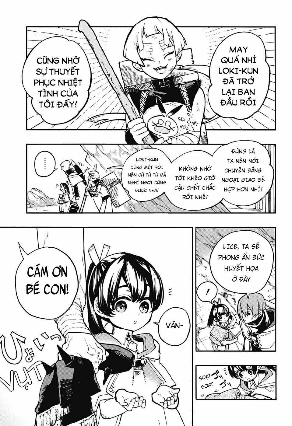 những bức họa quái dị của phù thủy chapter 12 18