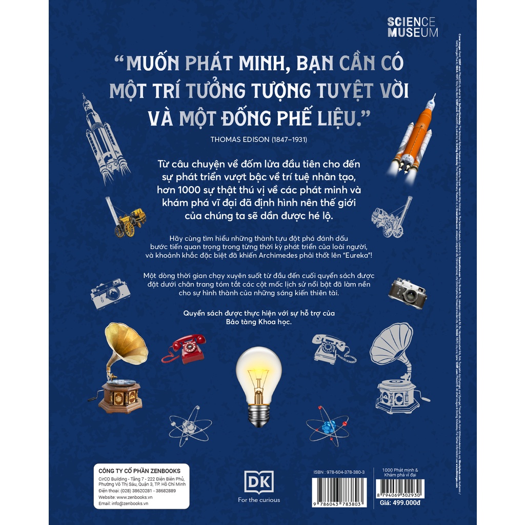 Sách - 1000 Phát Minh Và Khám Phá Vĩ Đại