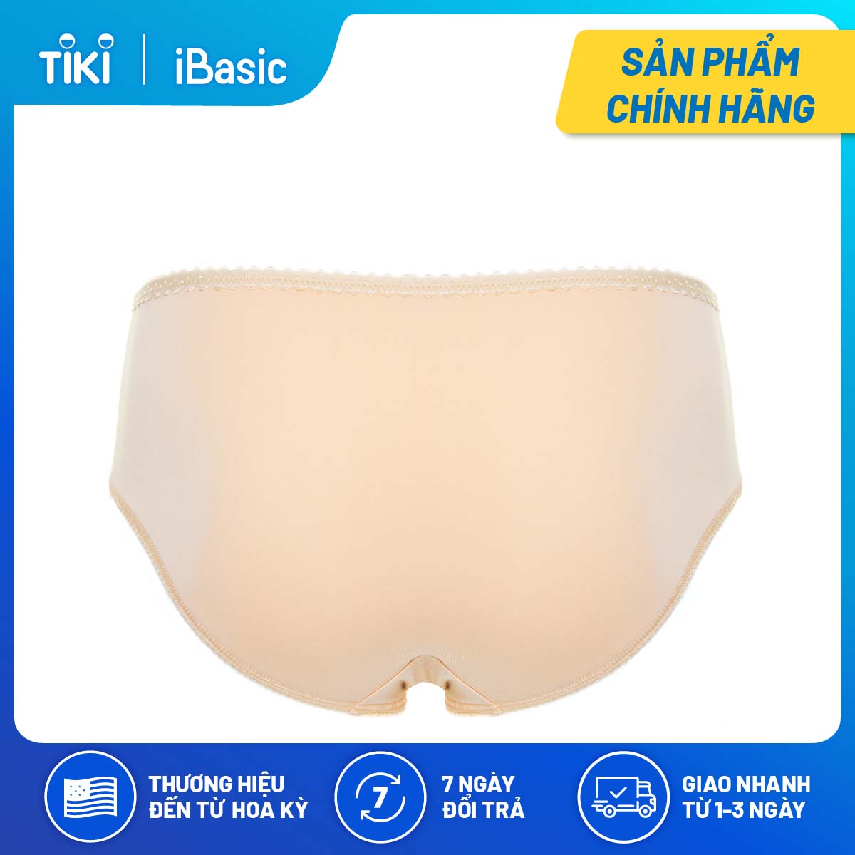 Set 3 quần lót nữ thun lạnh lưng cao iBasic PANW148