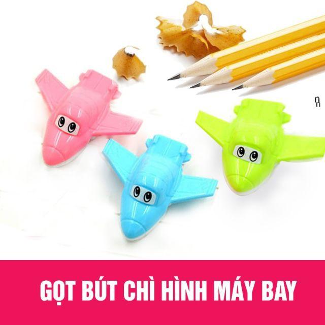 Gọt bút chì hình máy bay cho bé